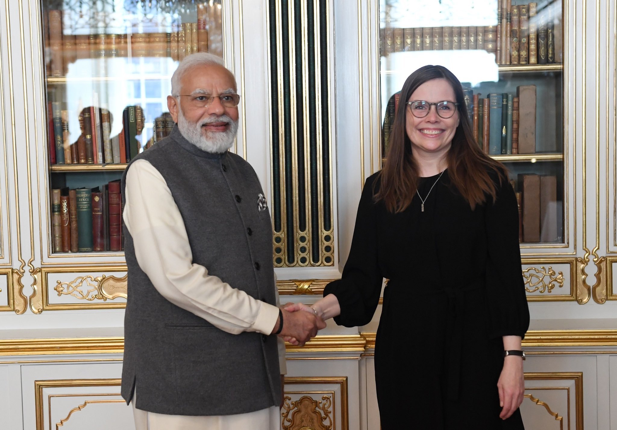 2nd India-Nordic Summit: Meeting of Prime Minister of India with Prime Minister of Iceland, 04 May 2022