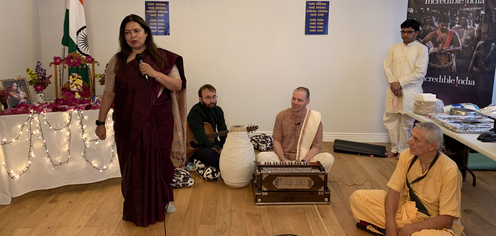 Celebration of Sri Krishna Janamashtami with ISKCON Iceland and Indian Community in Iceland, 19 August 2022