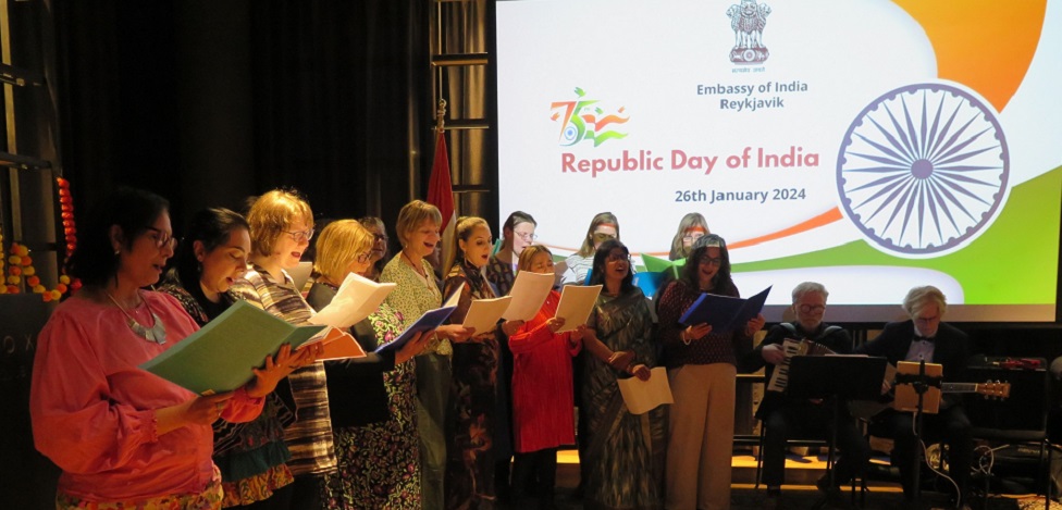 75th Republic Day Celebration by Embassy of India in Reykjavik